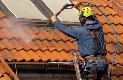 Démoussage et hydrofuge de toiture à Castagnac